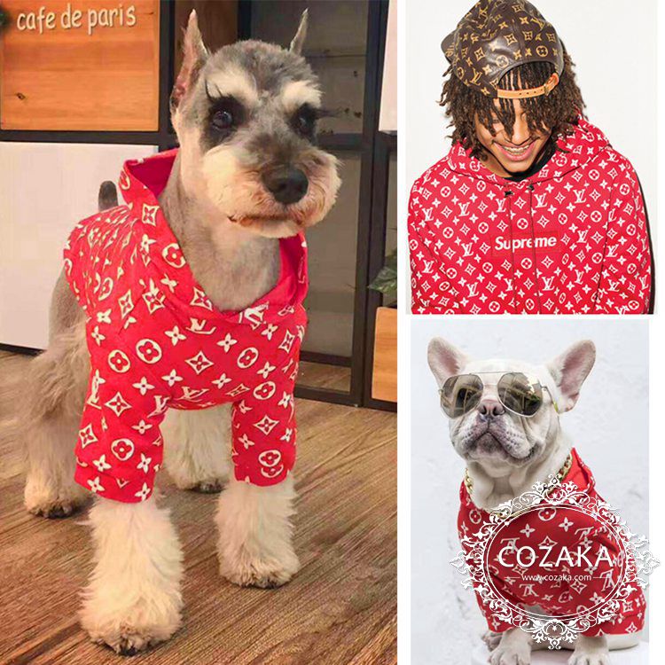 supreme-lv-dog-hoodie