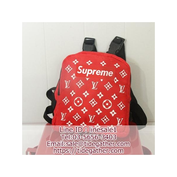 LV x SUPREME コラボ ペット用品 犬用 バッグ 可愛い おしゃれ 
